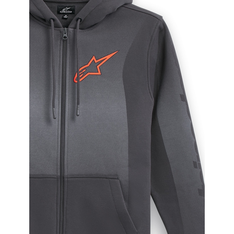 Bluza z kapturem Alpinestars Arising w kolorze ciemnoszarym i jasnoszarym