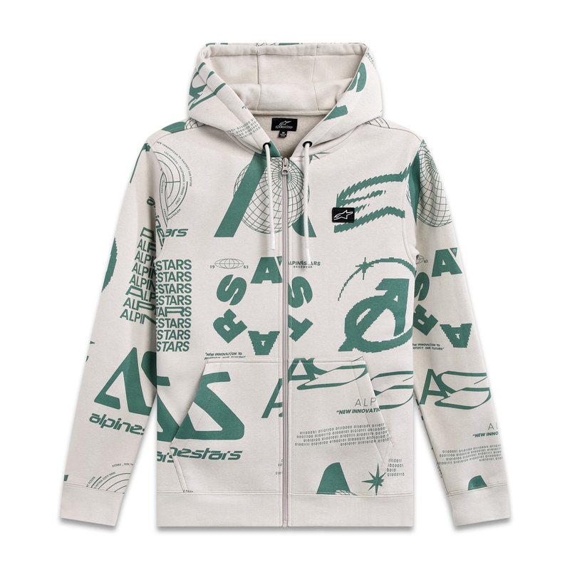 Bluza z kapturem Alpinestars Determinant w kolorze złamanej bieli