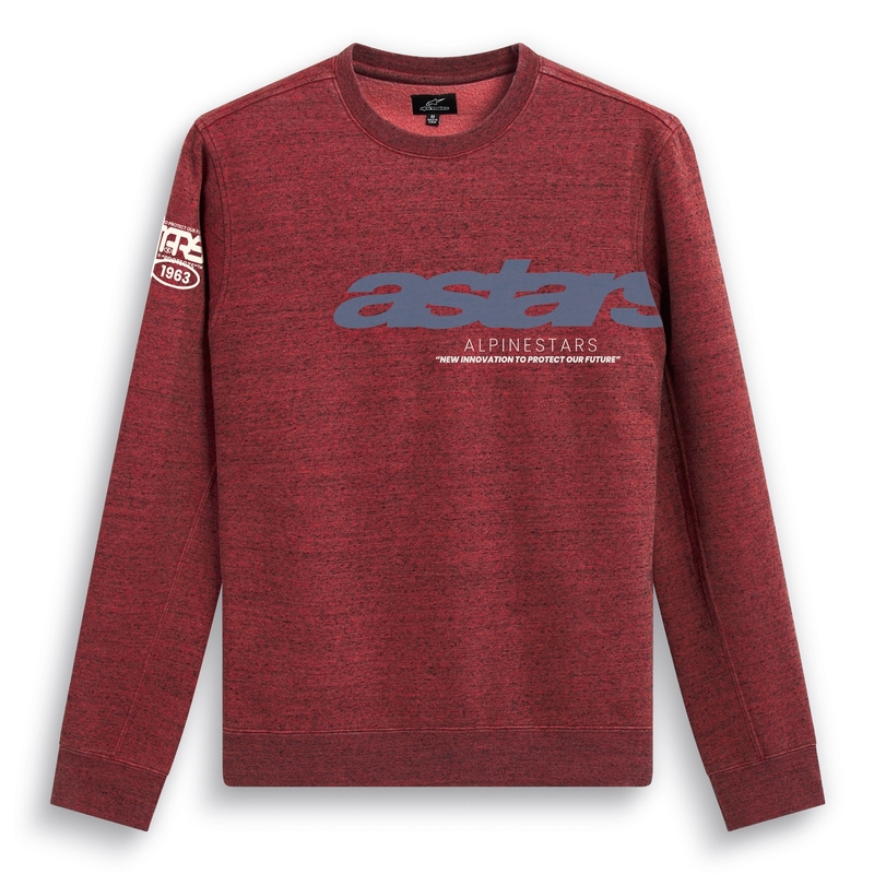 Polar Alpinestars Epizod Crew w kolorze ciemnoczerwonym