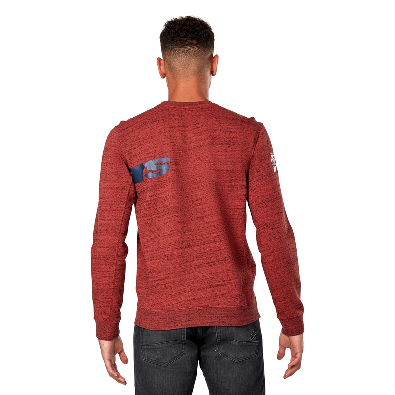 Polar Alpinestars Epizod Crew w kolorze ciemnoczerwonym