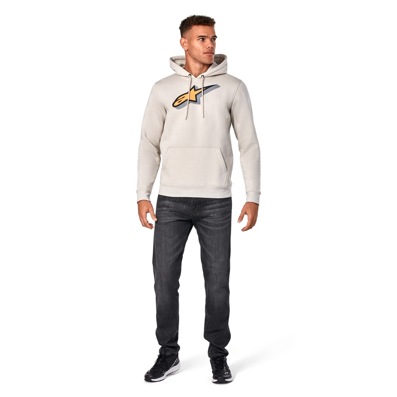 Bluza z kapturem Alpinestars Quickness w kolorze złamanej bieli