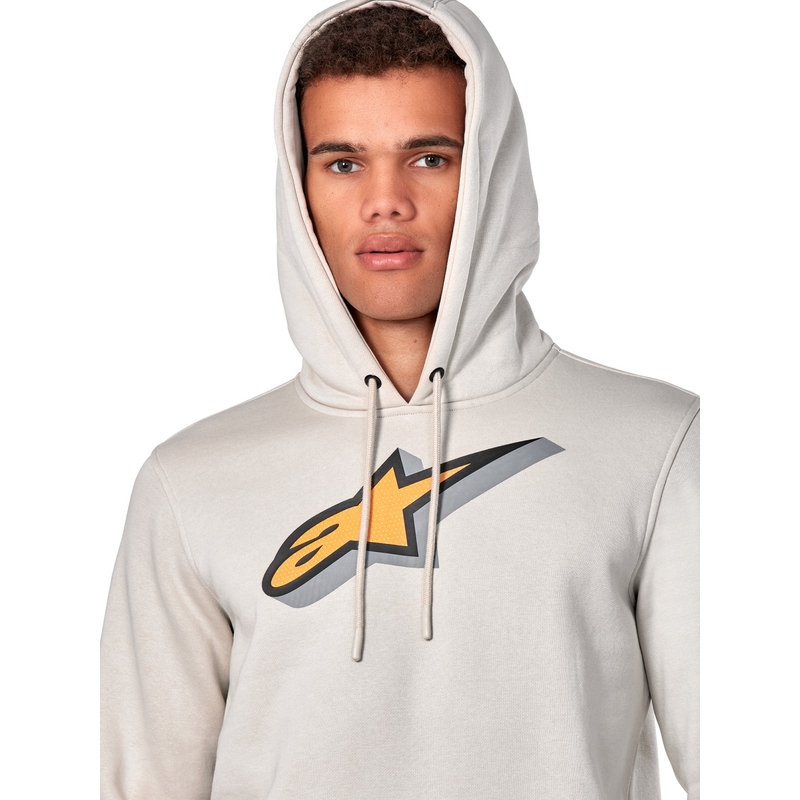 Bluza z kapturem Alpinestars Quickness w kolorze złamanej bieli