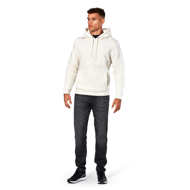 Bluza z kapturem Alpinestars Substratus w kolorze jasnoszarym