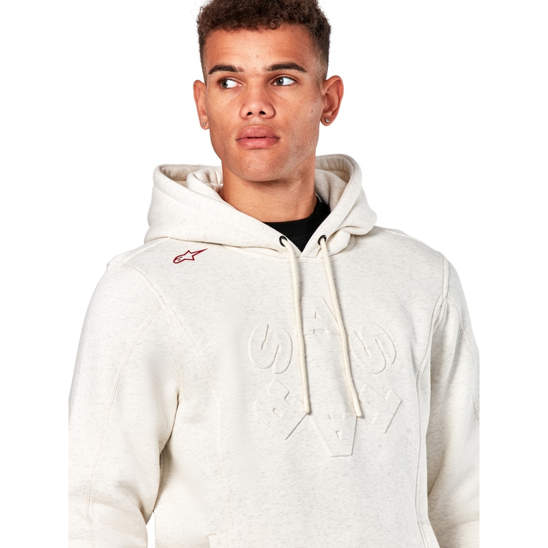 Bluza z kapturem Alpinestars Substratus w kolorze jasnoszarym