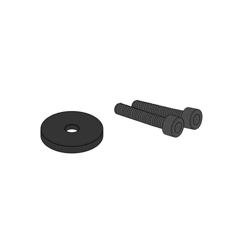 Mirror adaptor PUIG black bar end