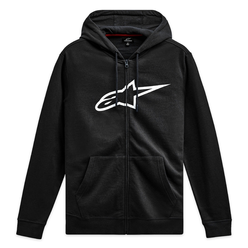 Bluza z kapturem Alpinestars Ageless Zip 3 czarno-biała