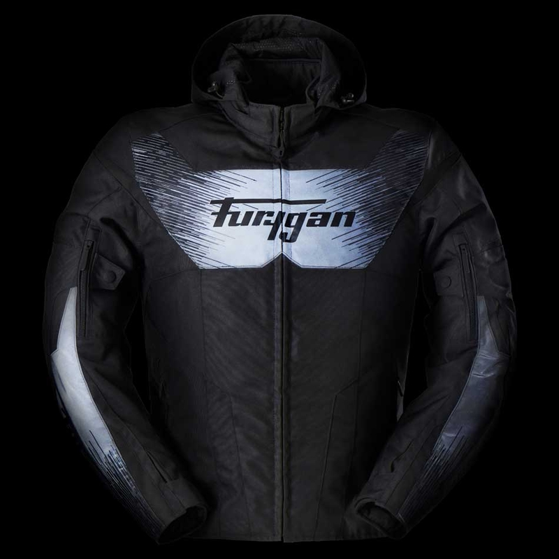 Kurtka motocyklowa Furygan Shard HV czarna