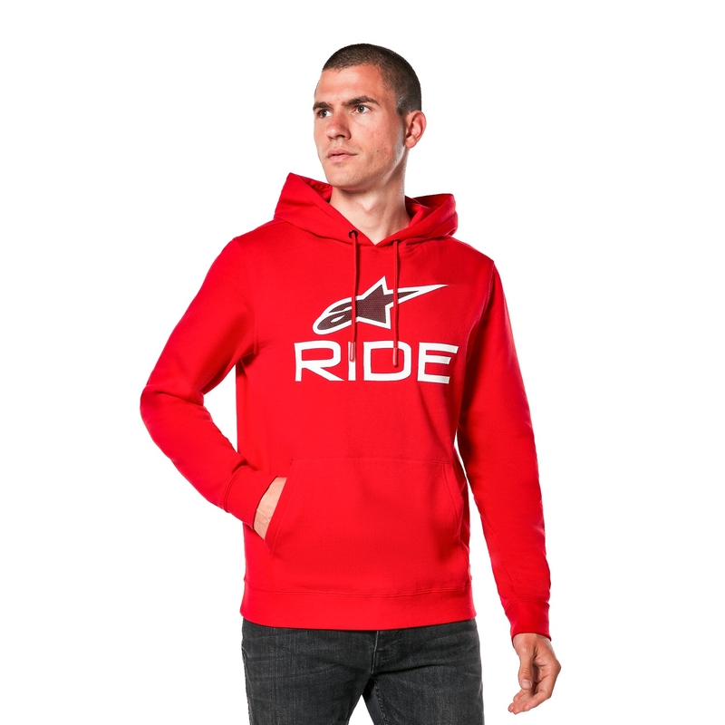 Bluza Alpinestars Ride 4.0 czerwono-biało-czarna