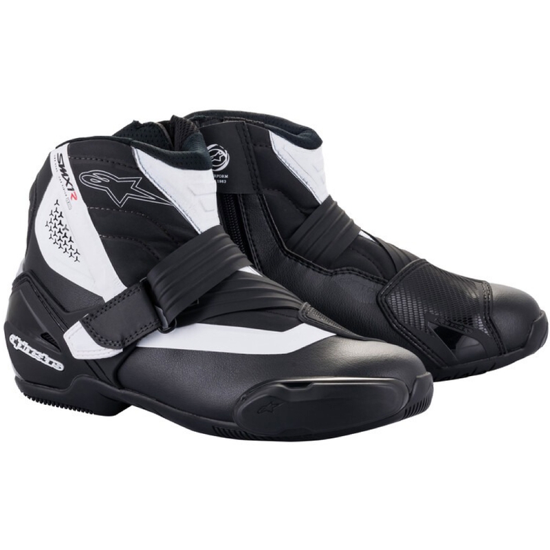 Buty motocyklowe Alpinestars SMX-1 R czarno-białe