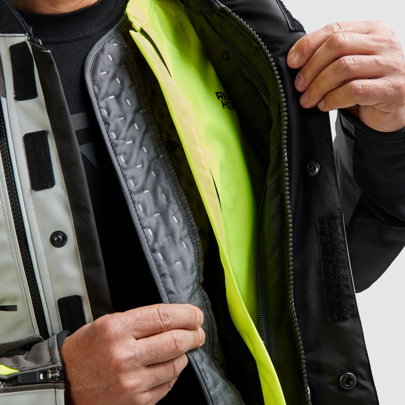 Wodoodporna kurtka Rebelhorn In &amp; Out HydraShield PRO fluo żółta