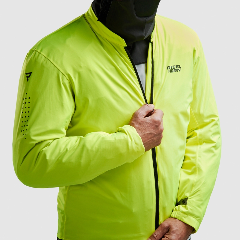 Wodoodporna kurtka Rebelhorn In &amp; Out HydraShield PRO fluo żółta