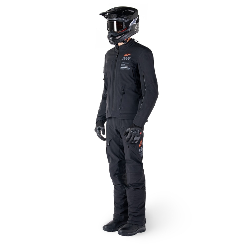 Kurtka motocyklowa Alpinestars AMT-8 Stretch Drystar XF w kolorze czarnym