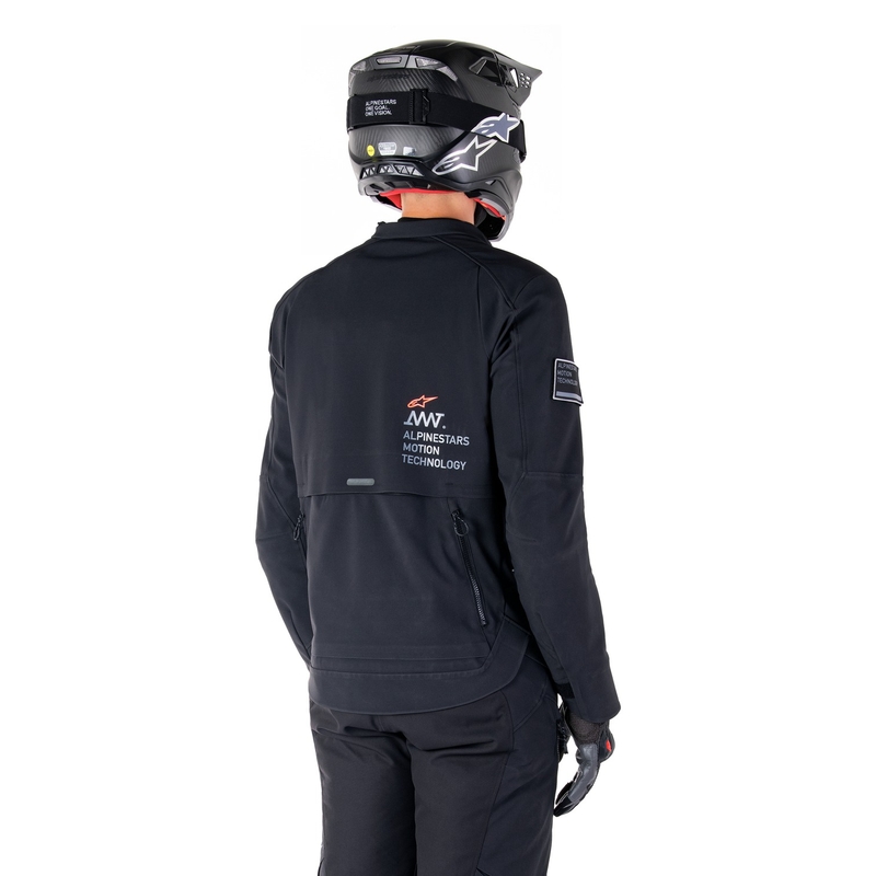 Kurtka motocyklowa Alpinestars AMT-8 Stretch Drystar XF w kolorze czarnym