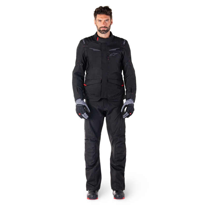 Alpinestars ST-1 Wodoodporna kurtka motocyklowa w kolorze czarnym