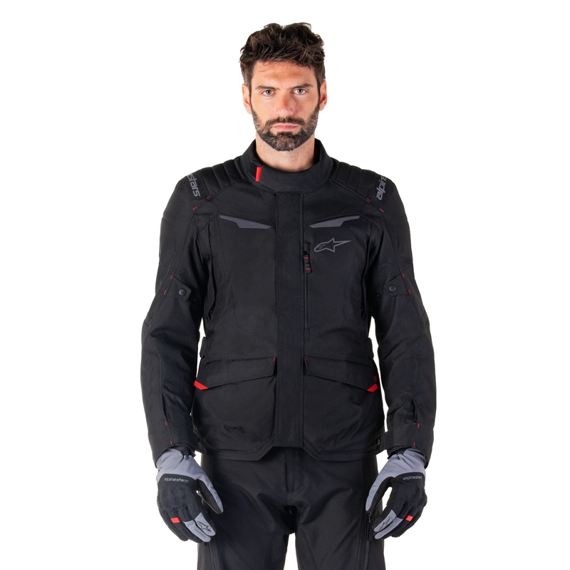 Alpinestars ST-1 Wodoodporna kurtka motocyklowa w kolorze czarnym