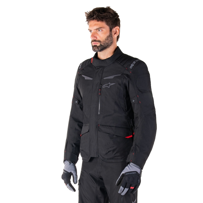 Alpinestars ST-1 Wodoodporna kurtka motocyklowa w kolorze czarnym