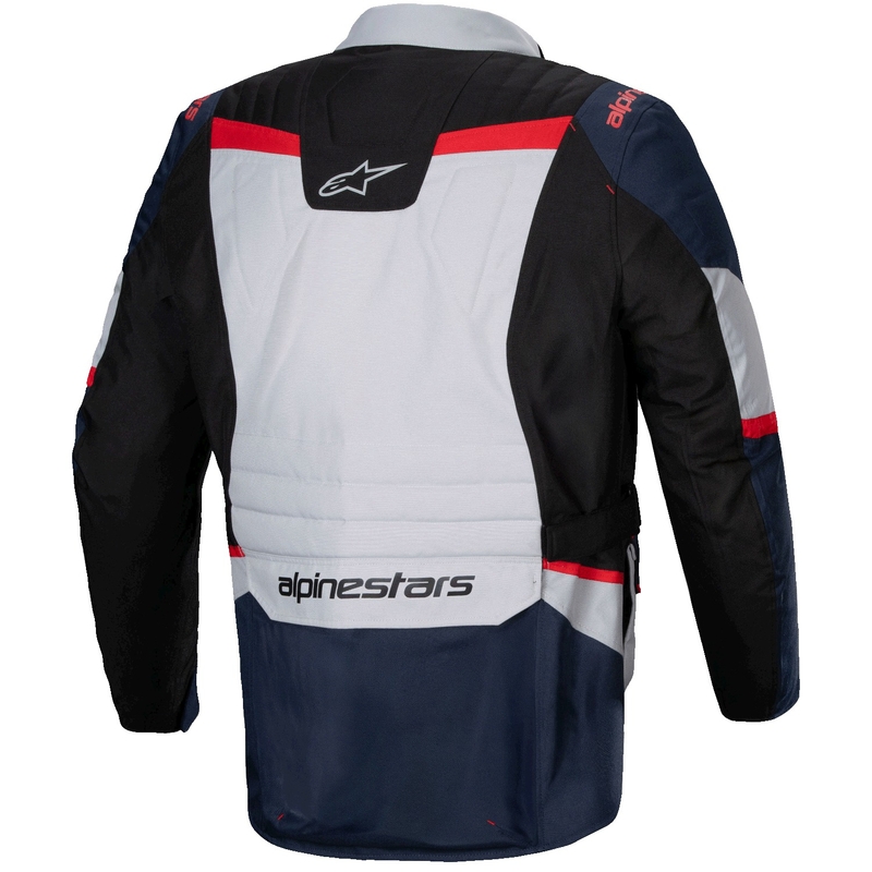 Alpinestars ST-1 Wodoodporna kurtka motocyklowa w kolorze ciemnoniebiesko-czarno-czerwonym