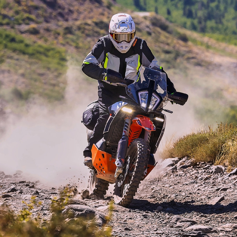 Alpinestars ST-1 Wodoodporna kurtka motocyklowa w kolorze szaro-czarno-fluo żółtym