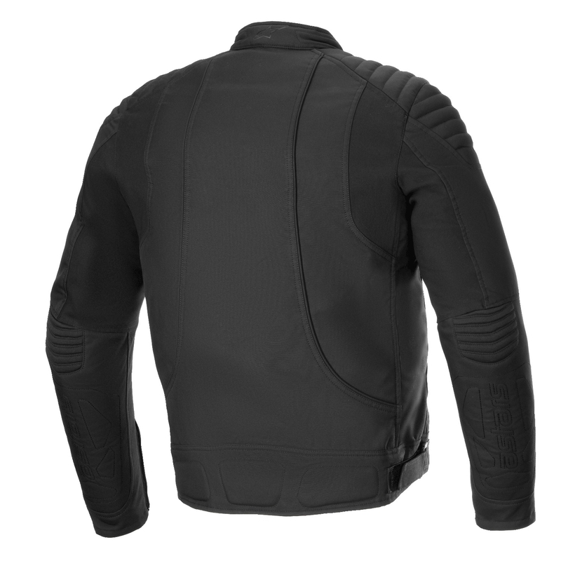 Wodoodporna kurtka motocyklowa Alpinestars Clayton czarno-czarna