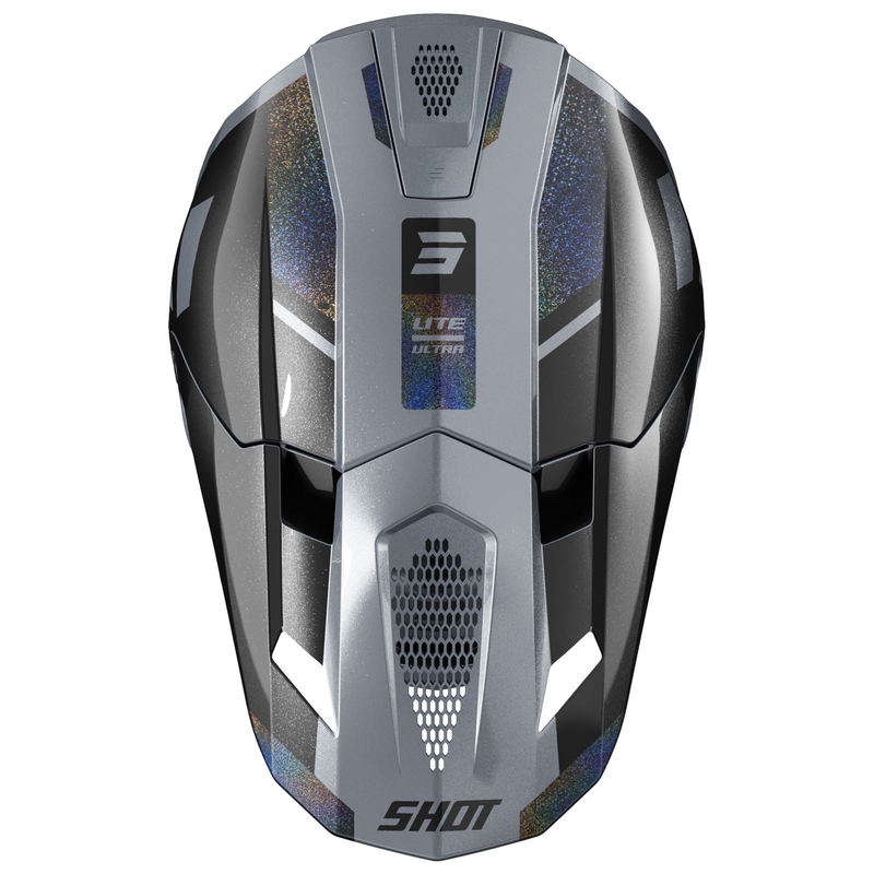 Kask motocrossowy Shot Lite Ultra matowy, holograficzny