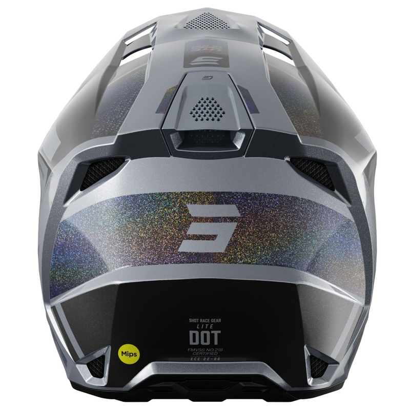 Kask motocrossowy Shot Lite Ultra matowy, holograficzny