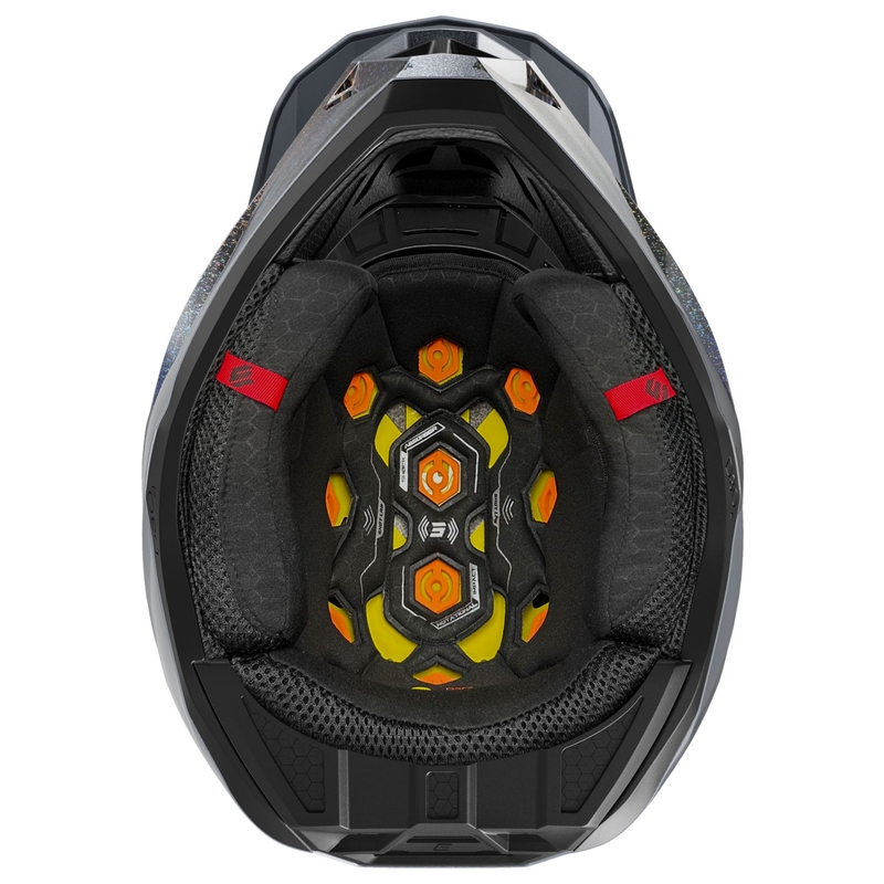 Kask motocrossowy Shot Lite Ultra matowy, holograficzny