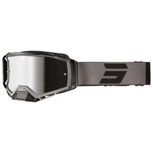 Gogle motocrossowe Shot Core czarne z plexi irydową