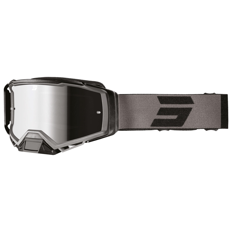Gogle motocrossowe Shot Core czarne z plexi irydową