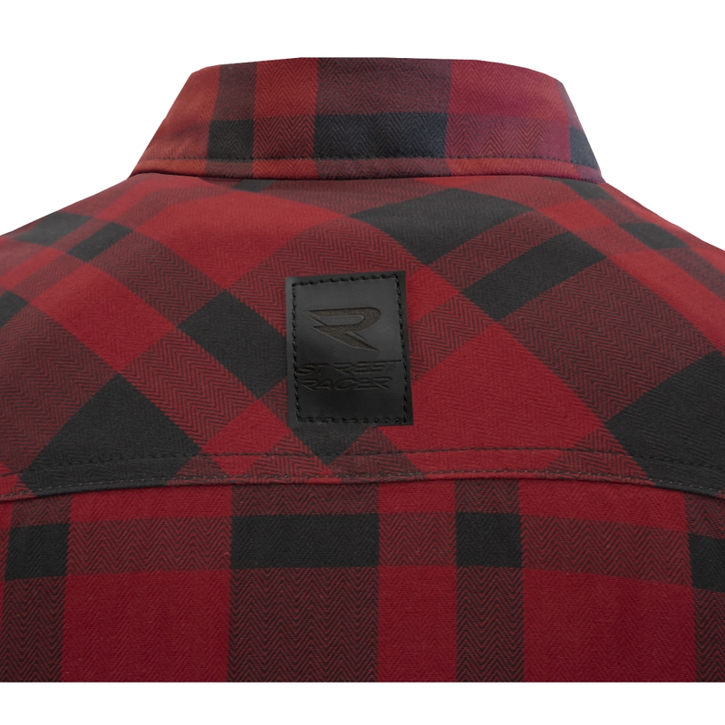 Koszulka motocyklowa Street Racer Striker czerwona