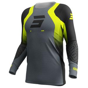 Koszulka motocrossowa Shot Aerolite Ultra fluo żółta