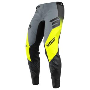 Spodnie motocrossowe Shot Aerolite Ultra fluo żółte
