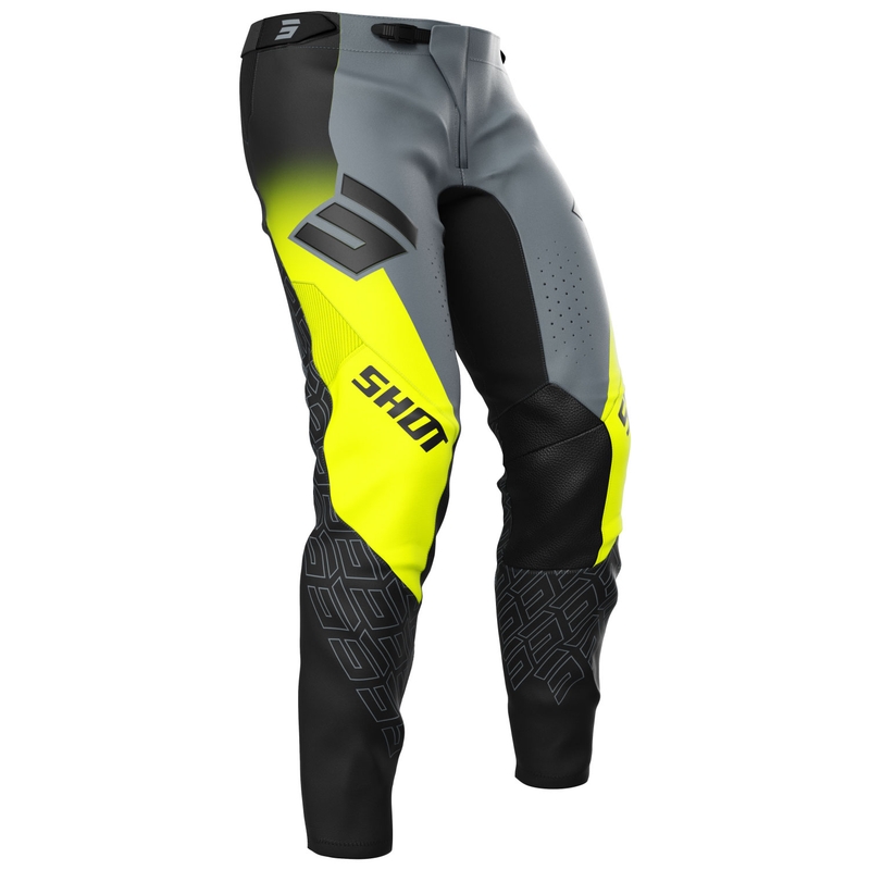 Spodnie motocrossowe Shot Aerolite Ultra fluo żółte