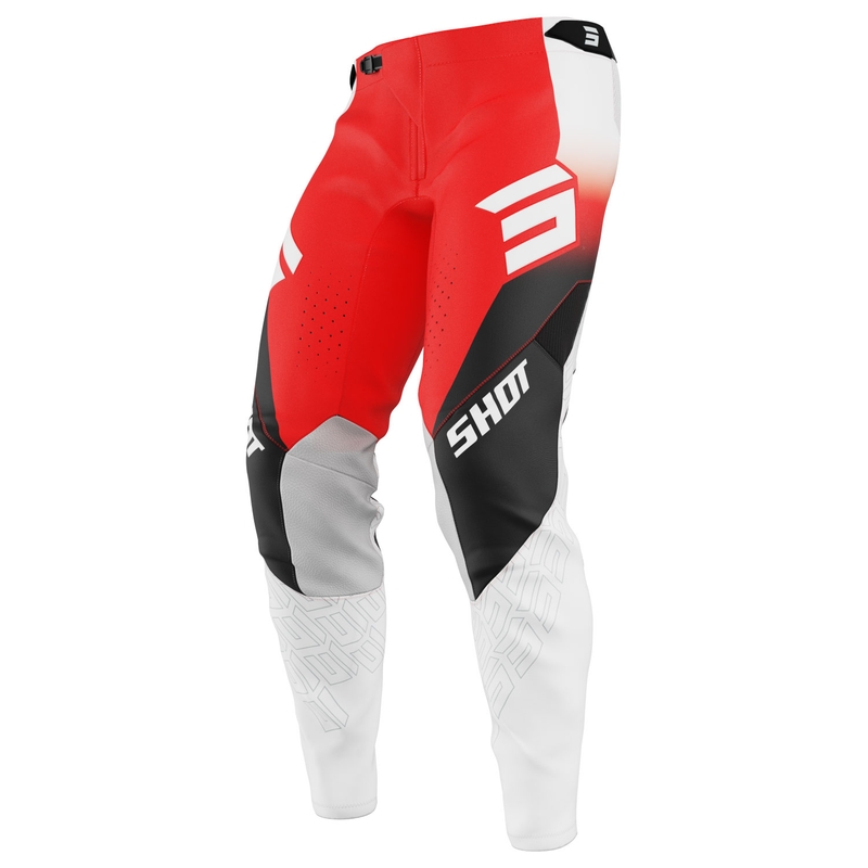 Spodnie motocrossowe Shot Aerolite Ultra Red