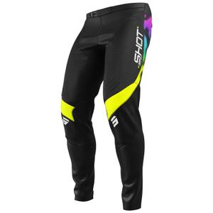 Spodnie motocrossowe Shot Contact Nitro Czarne