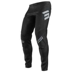 Spodnie motocrossowe Shot Contact Onyx czarno-szare