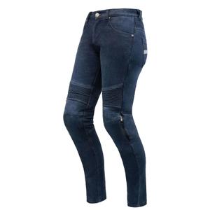 Damskie jeansy Street Racer Spike II w kolorze niebieskim