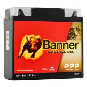 Akumulator żelowy motocyklowy Banner Bike Bull GEL 521 01/BG12-19 - G12-19 12V, 18Ah, 250A