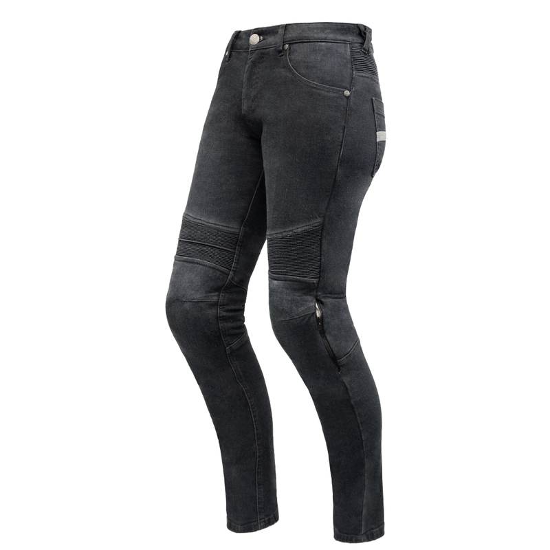 Damskie jeansy Street Racer Spike II o skróconym kroju w kolorze czarnym