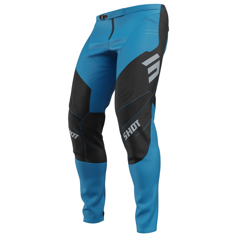 Spodnie motocrossowe Shot Contact Shield w kolorze niebieskim