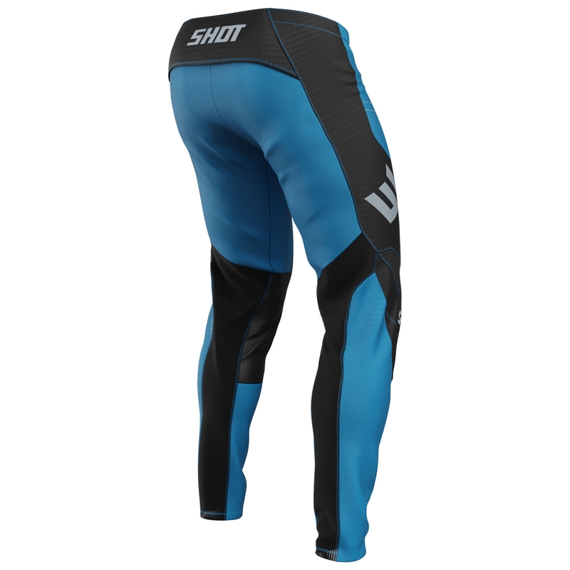 Spodnie motocrossowe Shot Contact Shield w kolorze niebieskim