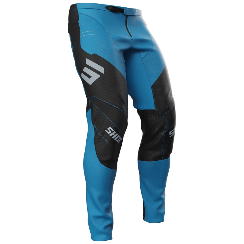 Spodnie motocrossowe Shot Contact Shield w kolorze niebieskim