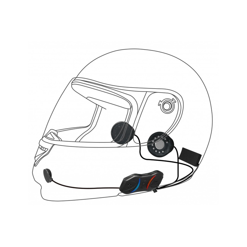 Bluetooth Intercom SENA 10R wł. pilota zdalnego na kierownicę