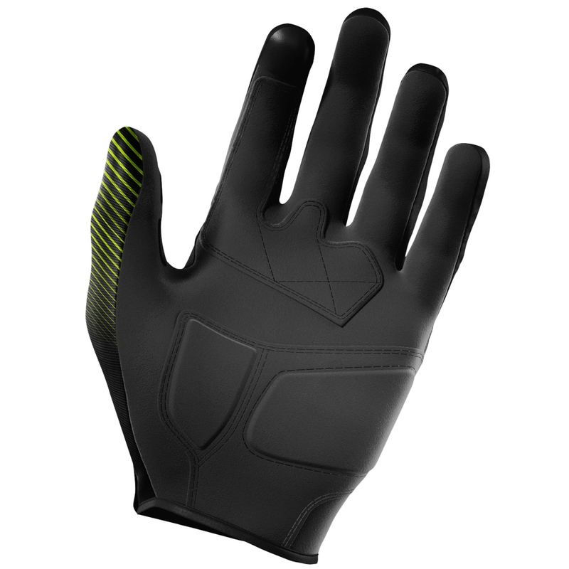 Rękawiczki motocrossowe Shot Drift Rim fluo żółte