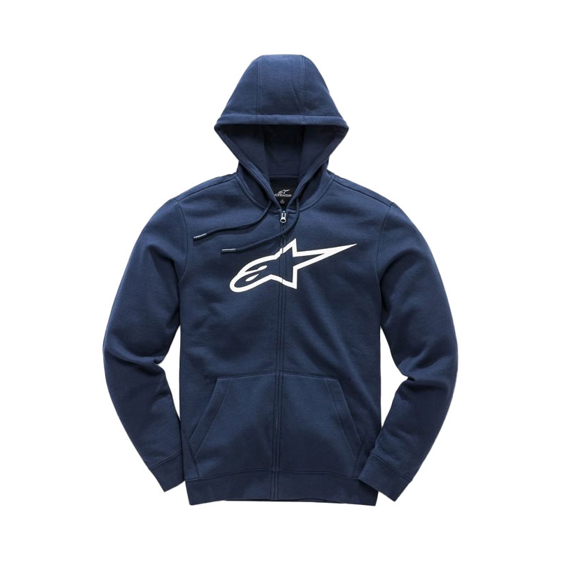 Niebiesko-biała bluza polarowa Alpinestars Ageless II Fleece