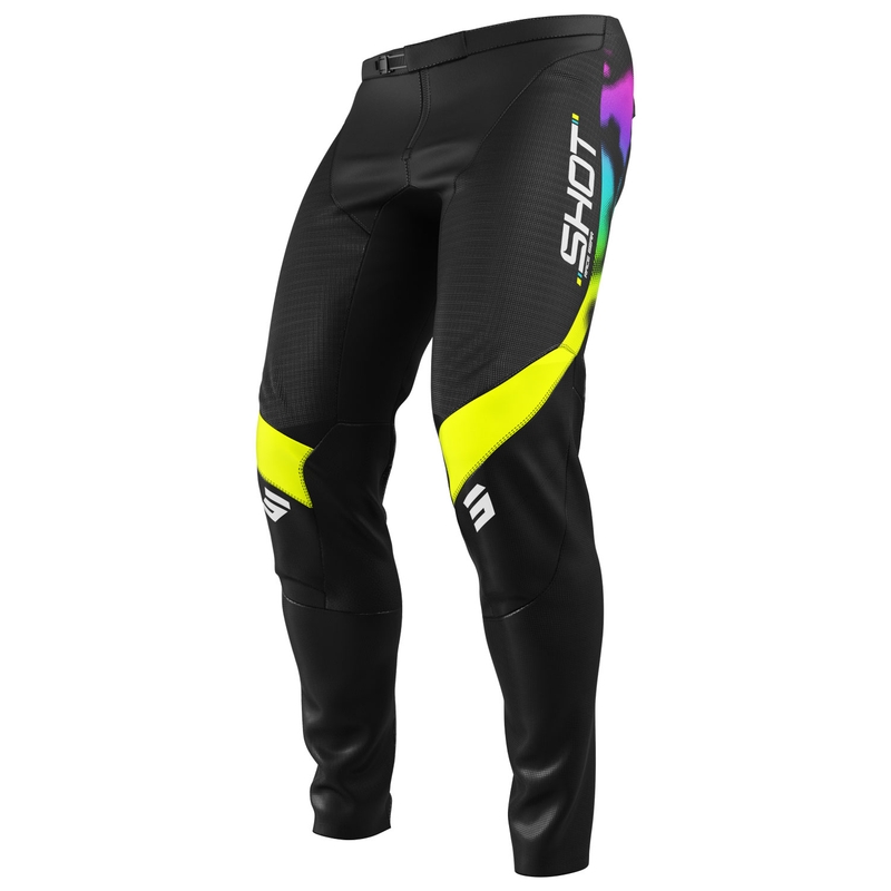 Dziecięce spodnie motocrossowe Shot Contact Nitro w kolorze czarnym