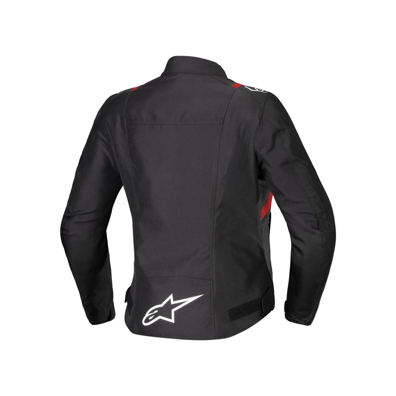 Damska kurtka motocyklowa Alpinestars Stella T-SPS 2 Wodoodporna czarno-biało-fluo czerwona