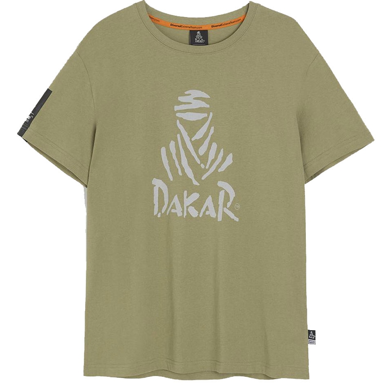 Koszulka DAKAR Logo khaki