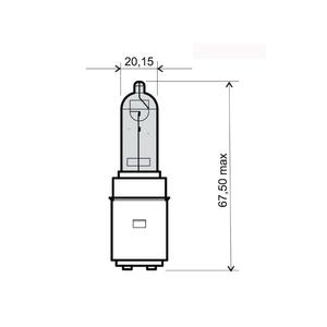 Lamp RMS 246510355 BA20D 12V 35W