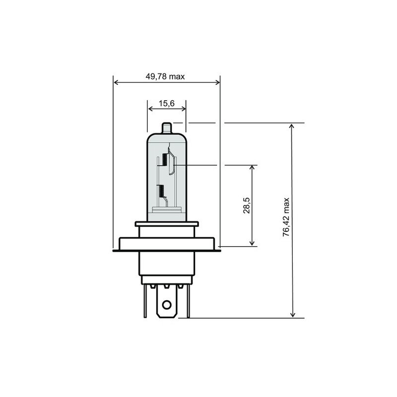 Lamp RMS HS1 12V 35/35W
