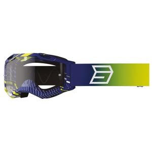 Dziecięce gogle motocrossowe Shot Rocket Kid 2.0 w kolorze drop blue z przezroczystą plexi